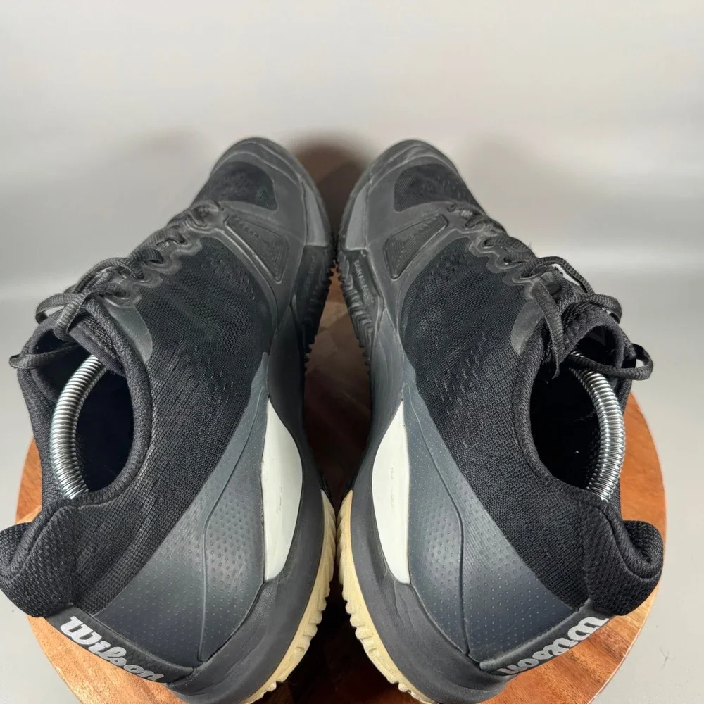 Wilson Rush Pro 3.0 Mens Tennis Shoes Black Ebony WRS325530 Size 11.5